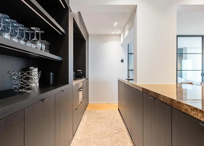 Hyper-luxeappartement, Zeezicht, Centrum, Airco, Optie Hotelservices Appartement Oostende