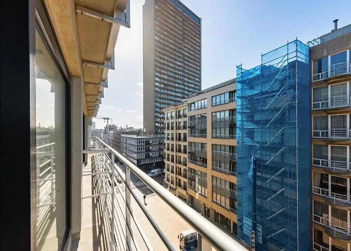 Hyper-luxeappartement, Zeezicht, Centrum, Airco, Optie Hotelservices *