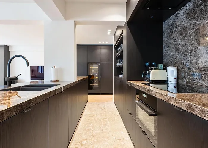 Appartement Hyper-luxeappartement, Zeezicht, Centrum, Airco, Optie Hotelservices Oostende