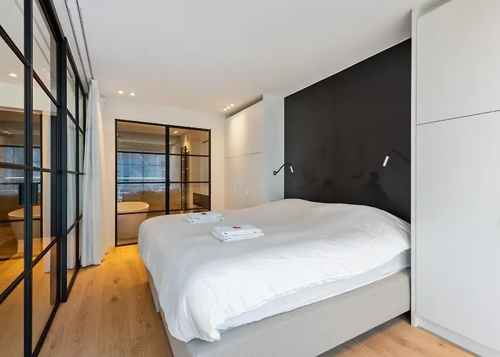 Hyper-luxeappartement, Zeezicht, Centrum, Airco, Optie Hotelservices Oostende