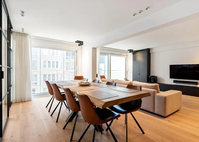 Hyper-luxeappartement, Zeezicht, Centrum, Airco, Optie Hotelservices Appartement *