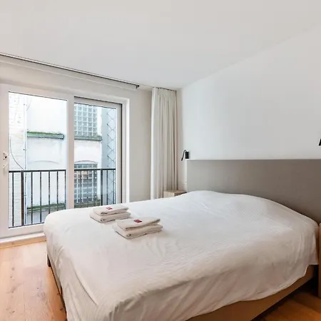아파트 Hyper-luxeappartement, Zeezicht, Centrum, Airco, Optie Hotelservices