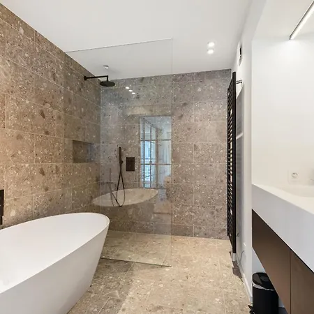 아파트 Hyper-luxeappartement, Zeezicht, Centrum, Airco, Optie Hotelservices 오스텐드